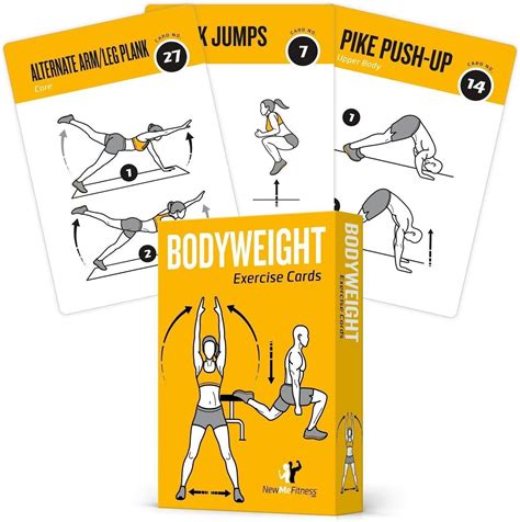 gym workout cards